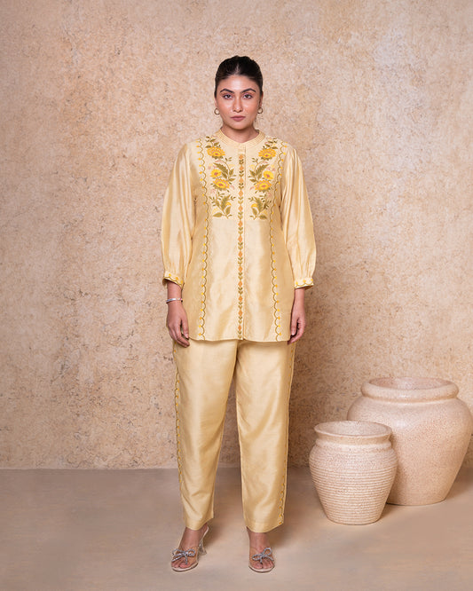 MYRA YELLOW CO-ORD SET