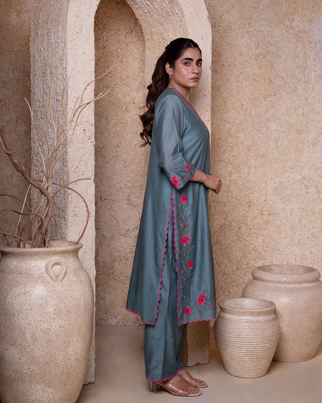 REVA BLUE SUIT SET