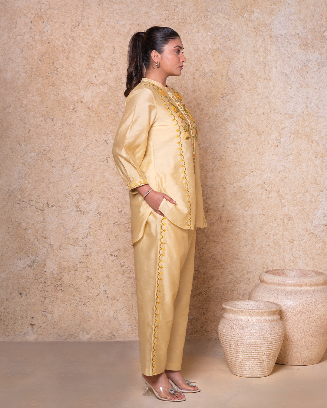 MYRA YELLOW CO-ORD SET