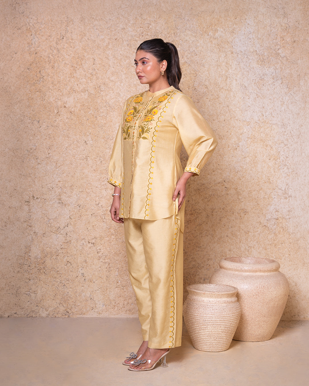 MYRA YELLOW CO-ORD SET