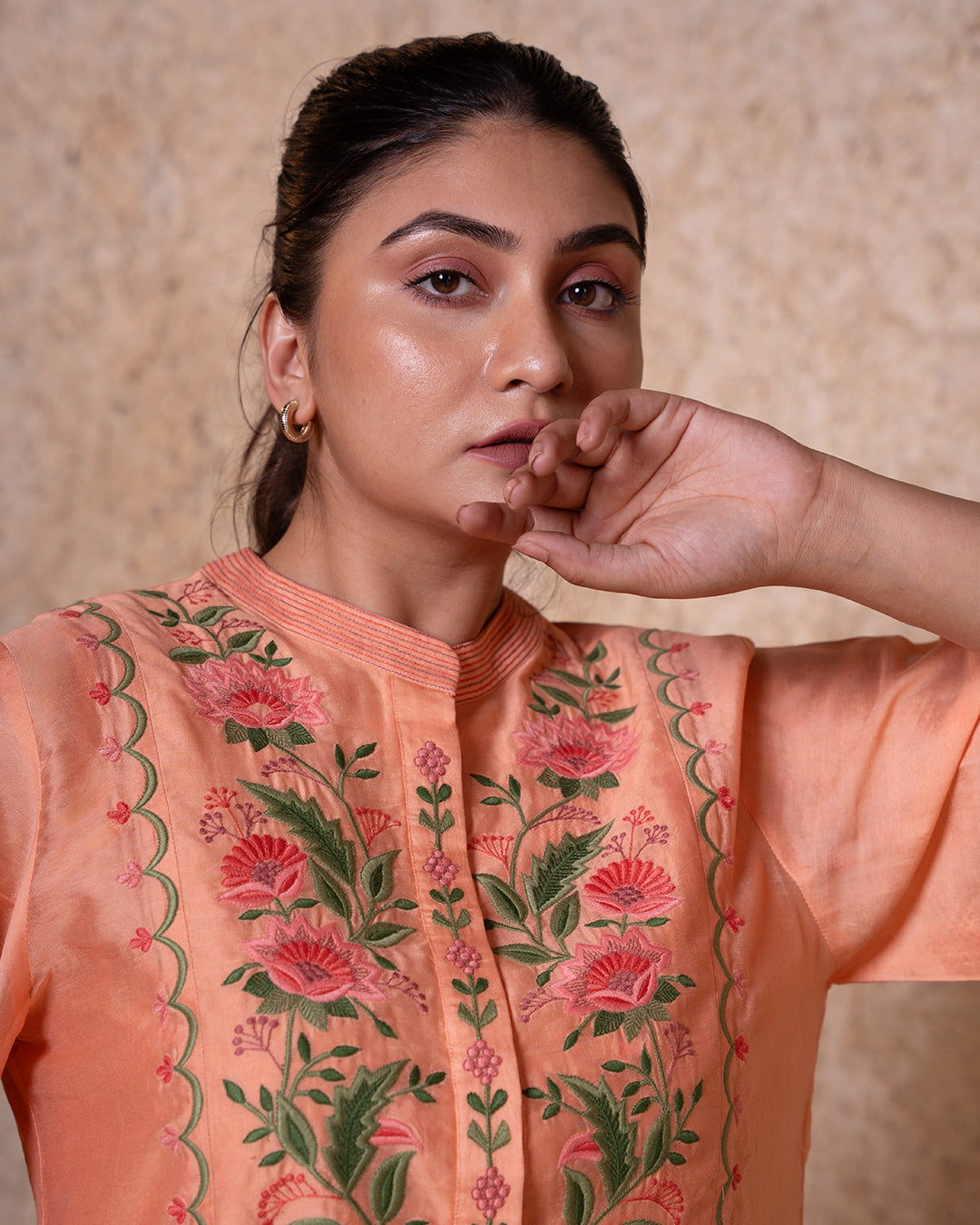 SIA PEACH CO-ORD SET