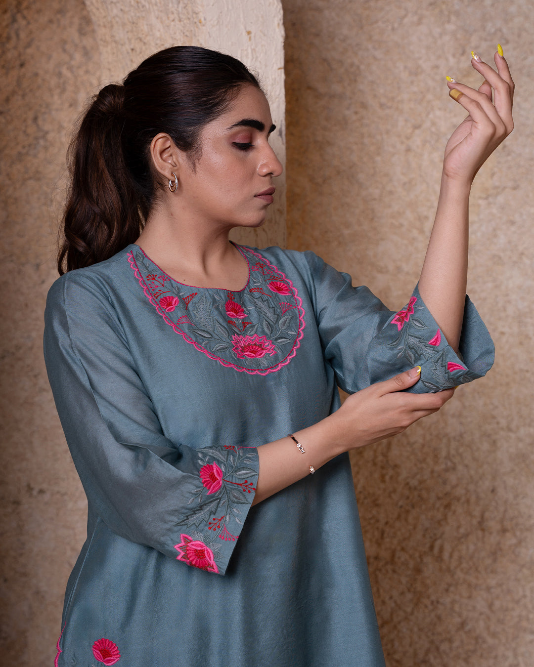 REVA BLUE SUIT SET