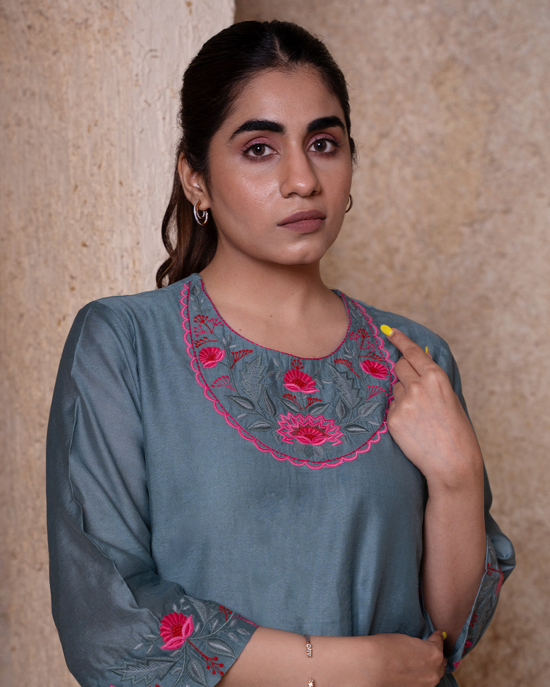 REVA BLUE SUIT SET