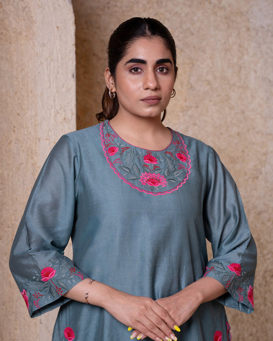 REVA BLUE SUIT SET