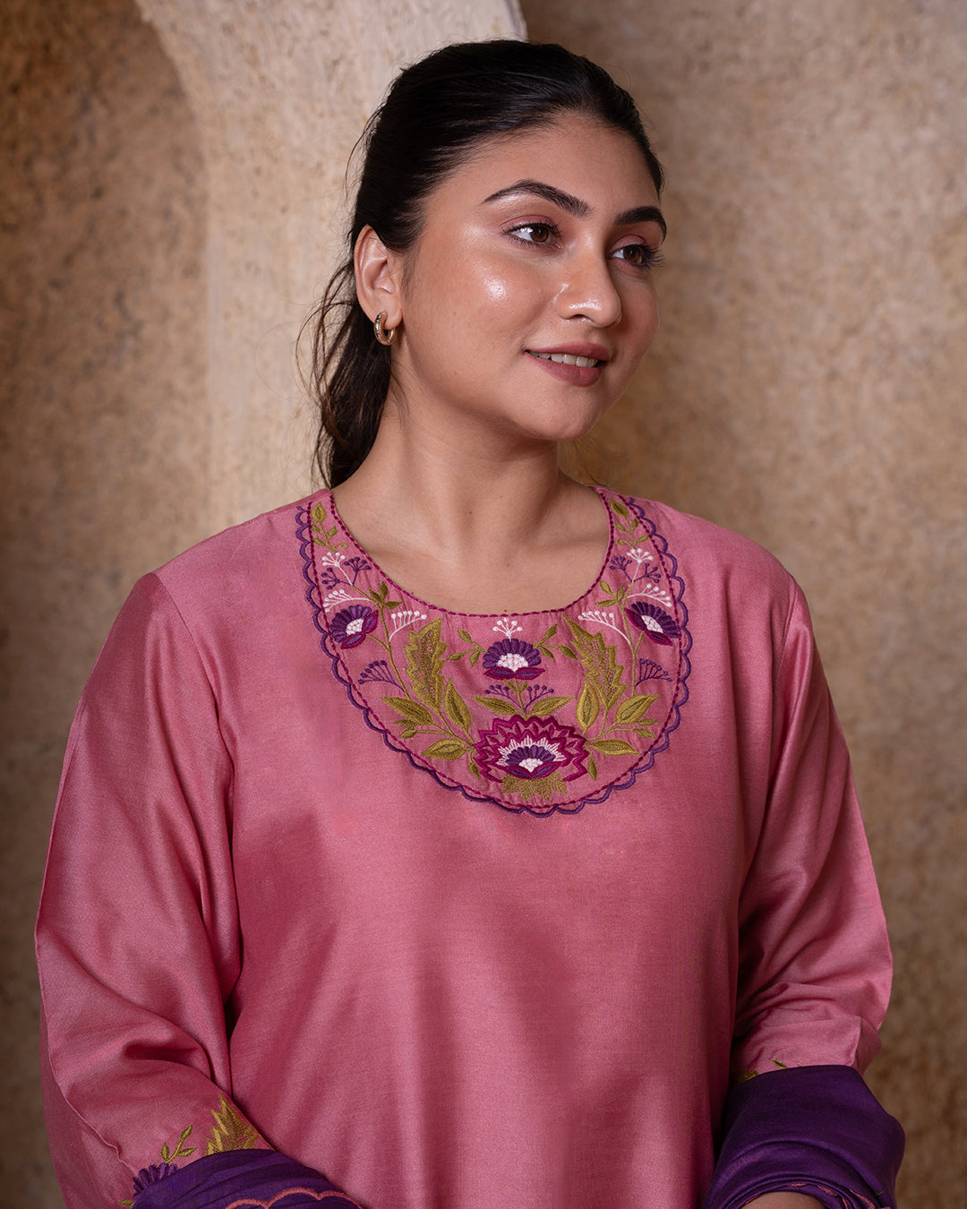 MEHER PINK SUIT SET